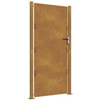 Poort 105x205 cm cortenstaal - thumbnail