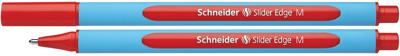 Schneider Slider Edge M balpen rood