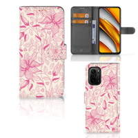 Poco F3 | Xiaomi Mi 11i Hoesje Pink Flowers - thumbnail