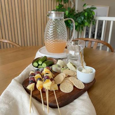 Krumble Karaf schubbenpatroon met filter - 1,5 L - Glas Krumble Karaf schubbenpatroon met filter - 1,5 L - Glas