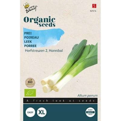 Zaden Organic Prei Herfstreuzen 2 Hannibal (BIO) Buzzy - Buzzy