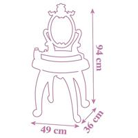 Toilet met bankje Smoby Princess - thumbnail