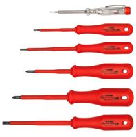 Werkzeyt Set Schroevendraaiers 1000V 6Dlg - B20702 - thumbnail
