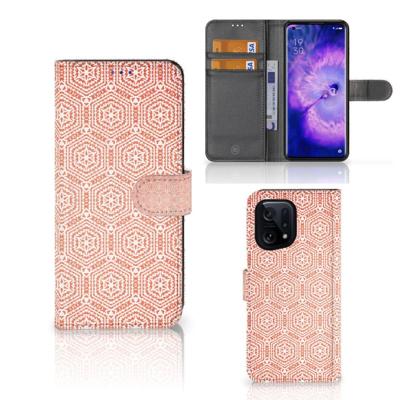 OPPO Find X5 | Telefoon Hoesje | Pattern Orange OPPO Find X5 | Telefoon Hoesje | Pattern Orange