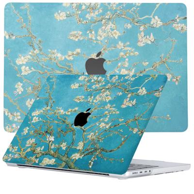 Lunso MacBook Pro 16 inch (2021-2024) cover hoes - case - Van Gogh Amandelbloesem