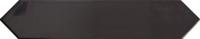 Cifre Cerámica Dimsey Wandtegel | 6.5x33 cm | Vintage | Glans Antraciet - thumbnail