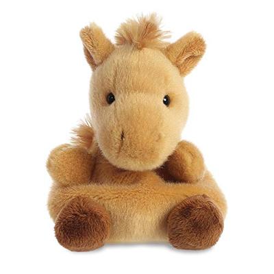 Aurora knuffel Palm Pals paard junior 13 cm pluche bruin Aurora knuffel Palm Pals paard junior 13 cm pluche bruin