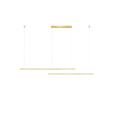 Lyora Strakke hanglampBrillia goud 161cm - 9060282