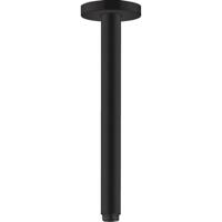 Hansgrohe plafondbevestiging S 300 mm, mat zwart - thumbnail