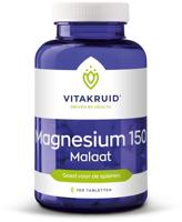 Vitakruid Magnesium 150 Malaat met Vitamine B6 (P-5-P) 90 - thumbnail