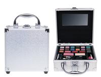 Casuelle Aluminium Make-Up Koffer Zilver - thumbnail