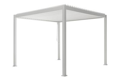 Fonteyn | Lamellen Overkapping Milano | 300 x 400 x 250 cm | Wit Fonteyn | Lamellen Overkapping Milano | 300 x 400 x 250 cm | Wit