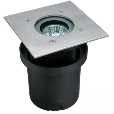 Franssen GrondspotRVS spot vierkant RVS - 5747-15