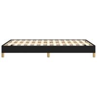 Bedframe zonder matras 120x200 cm stof zwart - thumbnail