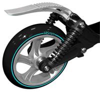 Verstelbare opvouwbare scooter met dubbele ophanging 145 mm - SKIDS CONTROL CARBON - JK525145 - thumbnail