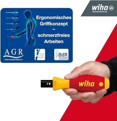Wiha Momentschroevendraaierset TorqueVario®-S electric | 0,8-5,0 Nm | PlusMin/Pozidriv | 5-delig | variabel instelbare momentbegrenzing - 38074 - - thumbnail