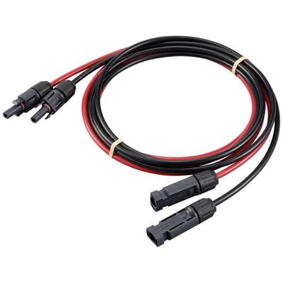 Sygonix SY-6408032 Verlengkabel 4 mm² Solarstecker (Stecker und Buchse) Kabellengte 3 m