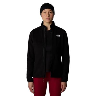 The North Face 100 Glacier Full Zip Fleece Dames TNF Black - NPF M The North Face 100 Glacier Full Zip Fleece Dames TNF Black - NPF M