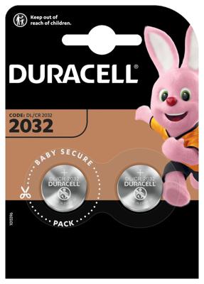 Duracell - Knoopcel Cr2032 | Lithium | 3V | 220mAh