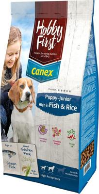 HobbyFirst Canex Puppy Junior met vis en rijst hondenvoer 2 x 12 kg HobbyFirst Canex Puppy Junior met vis en rijst hondenvoer 2 x 12 kg