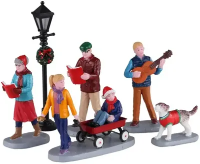 Merry songs set of 6 kerstfiguur LEMAX - Lemax Merry songs set of 6 kerstfiguur LEMAX - Lemax