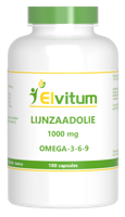 Elvitum Lijnzaadolie 1000mg Omega-3-6-9 Capsules - thumbnail