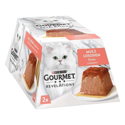 PURINA Gourmet Revelations Zalm - nat kattenvoer - 2x57 g