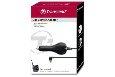 Transcend ts-dpl2 car lighter adapter for drivepro, micro-usb, led, 4m