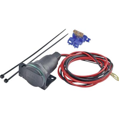 BAAS Bike Parts Baas sigarettenaansteker-dashboard contactdoos zig.-anz.-board sockets baas spring hinged lid