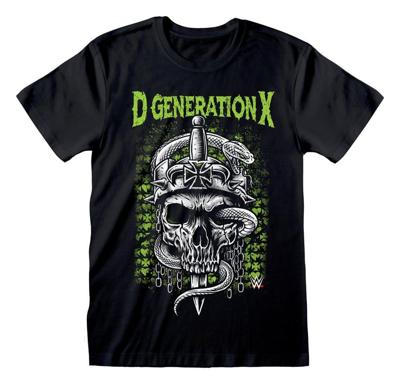 WWE T-Shirt D Generation X Black Size L
