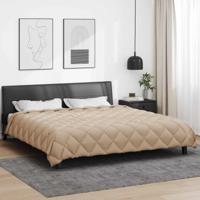 Winter Dekbed Taupe 200 x 200 cm Microfiber - thumbnail