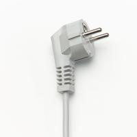 Aansluitsnoer RA 2 M 3 x 0,75mm² wit - thumbnail