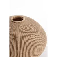 Light & Living Vaas 'Valerie' 27cm, kleur Lichtbruin - thumbnail