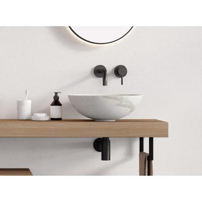 Looox sink collection opzetwastafel diameter 40cm calacatta wwk40ca