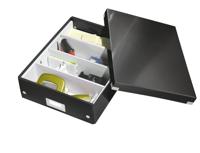 Leitz Opbergdoos Zwart (b x h x d) 28.1 x 10 x 37 cm 1 stuk(s) - thumbnail