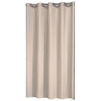 Douchegordijn Sealskin Coloris Polyester / Katoen 180x200 Ecru - thumbnail