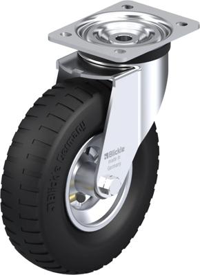 Blickle L-P 222R Zwenkwiel Wieldiameter: 220 mm Draagvermogen (max.): 100 kg 1 stuk(s)