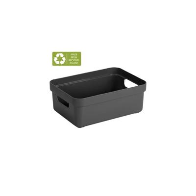 Sunware Sigma home opbergbox 9l antraciet Sunware Sigma home opbergbox 9l antraciet