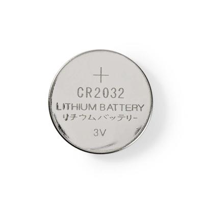 Nedis Lithium-Knoopcelbatterij CR2032 | 3 V DC | 5-Blister | Zilver | 1 stuks - BALCR20325BL BALCR20325BL Nedis Lithium-Knoopcelbatterij CR2032 | 3 V DC | 5-Blister | Zilver | 1 stuks - BALCR20325BL BALCR20325BL