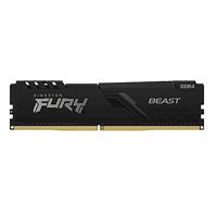 Kingston FURY Beast Werkgeheugenset voor PC DDR4 32 GB 2 x 16 GB ECC 3200 MHz 288-pins DIMM CL16 KF432C16BBK2/32 - thumbnail