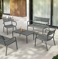 ALTEREGO AROMA XL Tuinbank - Grijs - thumbnail