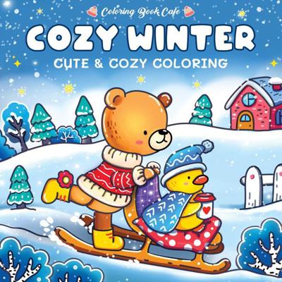 Cute & cozy coloring Cozy winter