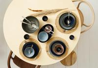 HEMA Gebaksbord Ø16.5cm Porto reactief glazuur zwart (zwart) - thumbnail