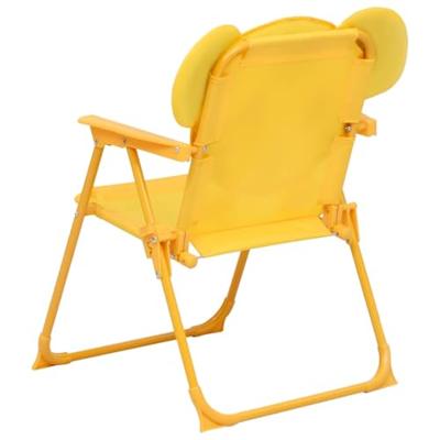 VidaXL 3-delige bistroset voor kinderen met parasol geel VidaXL 3-delige bistroset voor kinderen met parasol geel