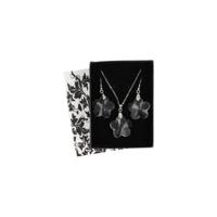 Hanger en Oorbellen Set Feng Shui Bloem - thumbnail