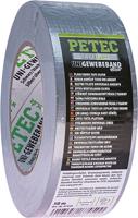 PETEC textieltape "uni" fabric tape 50m silver - thumbnail