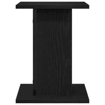 VidaXL Luidspreker standaards 2 pcs zwart eiken 30 x 30 x 40 cm