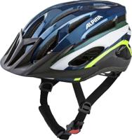 Fietshelm Alpina MTB17 donkerblauw-neon 58-61 - thumbnail