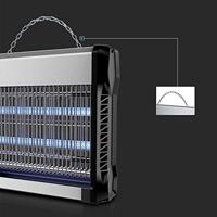 V-TAC VT-3230 Insectenvernietiger UV-lamp 30 W (Ø x h) 502 mm x 93.5 mm Aluminium, Zwart 1 stuk(s) - thumbnail