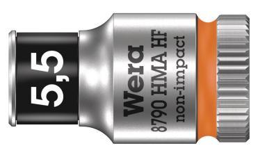 Wera 8790 HMA 05003720001 Dop (zeskant) Dopsleutelinzetstuk Houderfunctie 5.5 mm 1/4 5.5 mm 1/4 (6,3 mm) Wera 8790 HMA 05003720001 Dop (zeskant) Dopsleutelinzetstuk Houderfunctie 5.5 mm 1/4 5.5 mm 1/4 (6,3 mm)
